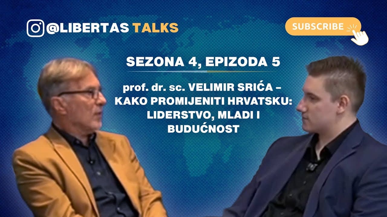 S4E5: prof. emeritus Velimir Srića - Kako promijeniti Hrvatsku: liderstvo, mladi i budućnost