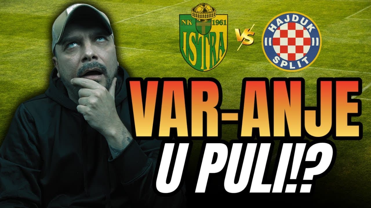 ISTRA vs HAJDUK 1:1! HAJDUK JEDVA IZVUKAO BOD!