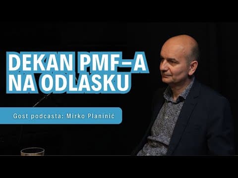[PODCAST #67] Mirko Planinić | Treba nagraditi ljude koji su izabrali biti profesori