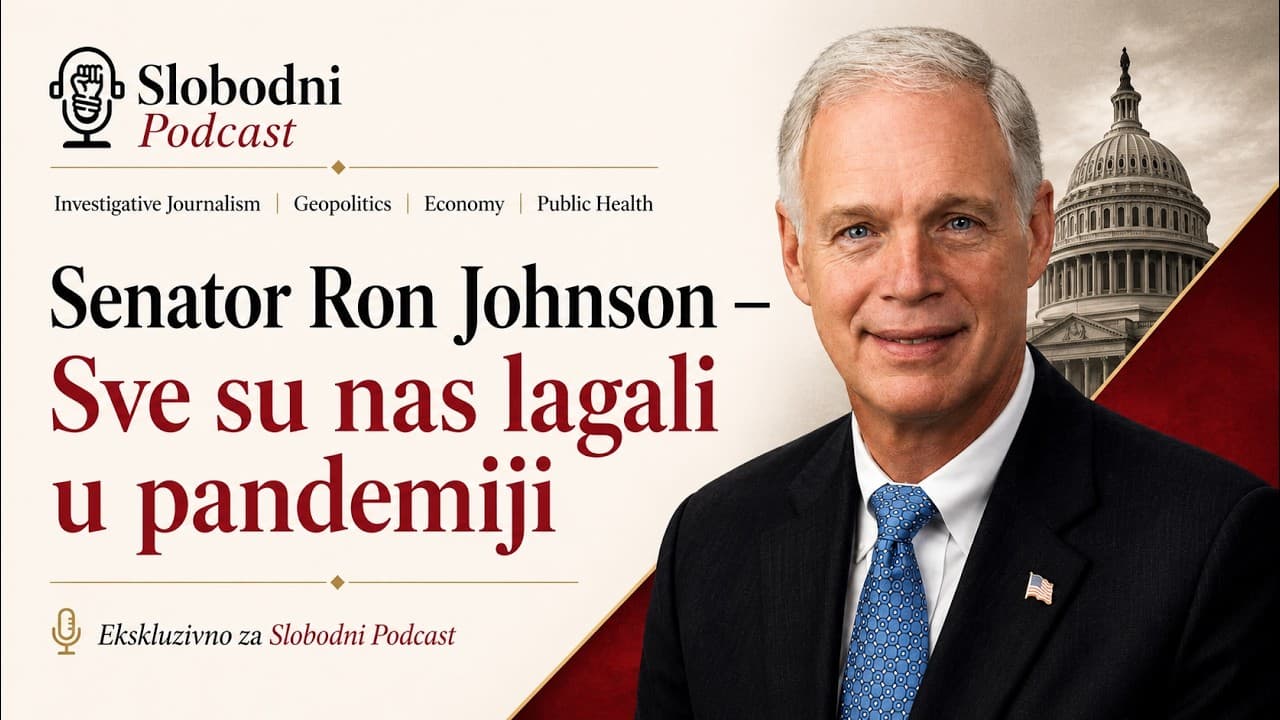 Slobodni podcast #156: Senat protiv prikrivanja pandemije | Senator Ron Johnson