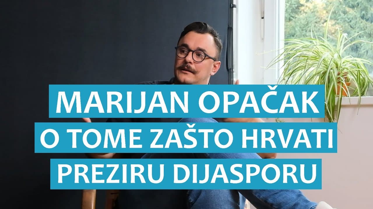 Marijan Opačak o tome zašto Hrvati preziru dijasporu