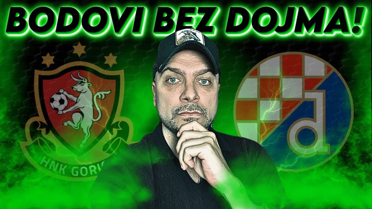 GORICA vs DINAMO 0:2! DINAMO SE VRATIO NA 1. MJESTO!