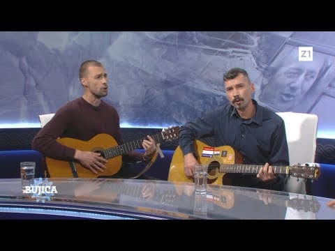 BUJICA 08.12.2025. TONI I PETAR KUMERLE: Performans na Jelačić placu je hrvatski odgovor antifi!