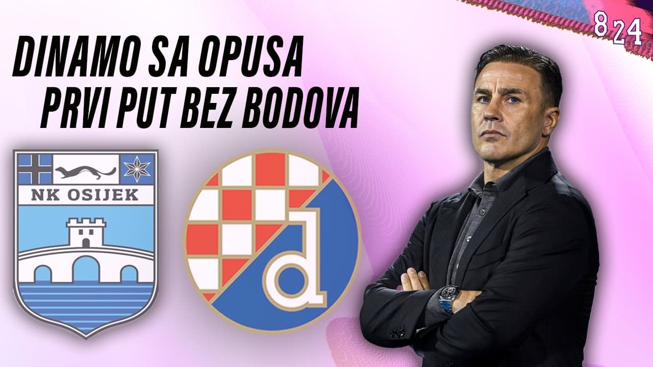 Osijek - Dinamo 2:1 / live iz auta #12