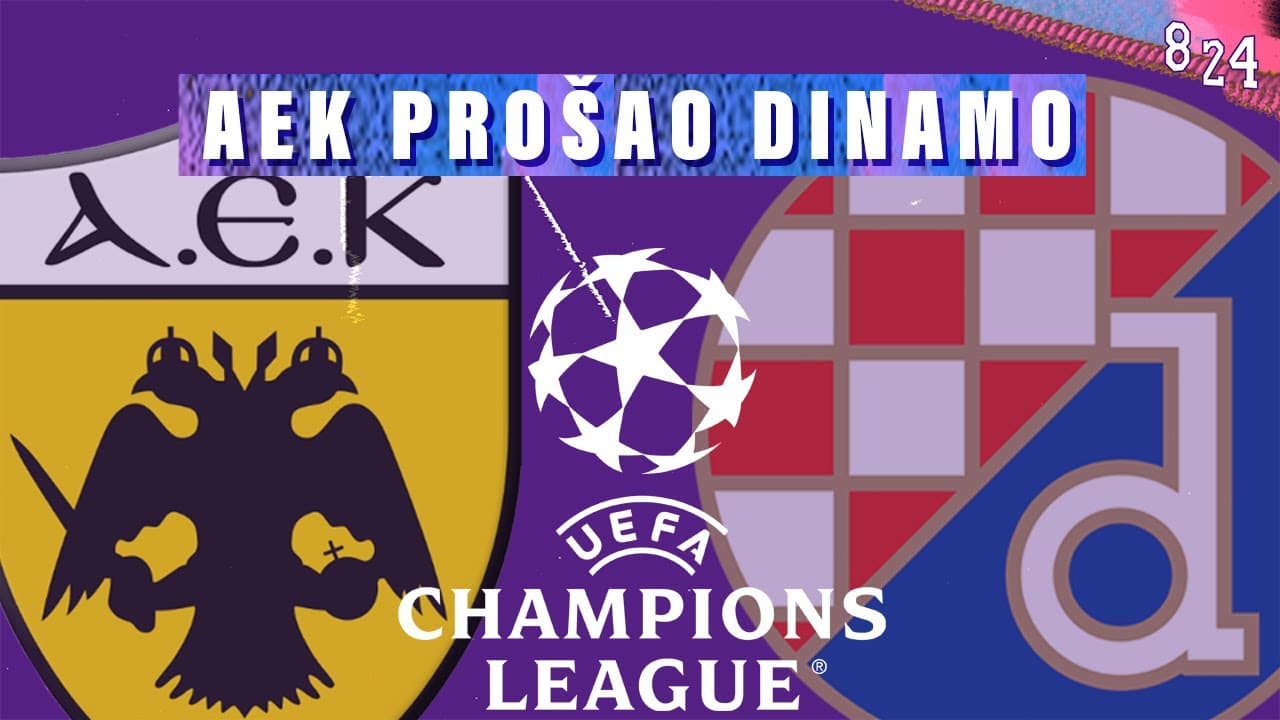 AEK Dinamo 2:2  / Dvajsčetvorka #54 / Podcast 8 24