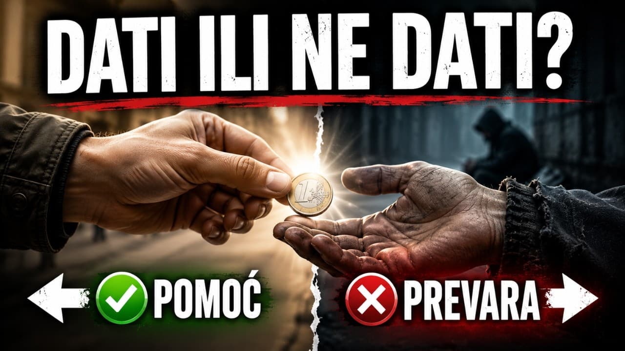Treba li uvijek dati novac onima koji prose?