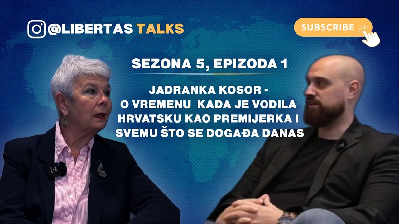 S5E1: Jadranka Kosor - O vremenu kada je vodila Hrvatsku kao premijerka i svemu što se događa danas