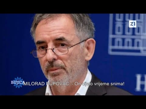 BUJICA 6.6.2022. EKSKLUZIVNA SNIMKA: BUJANEC SVJEDOČIO PROTIV PUPOVCA! Sukob komentira Martin Pauk!