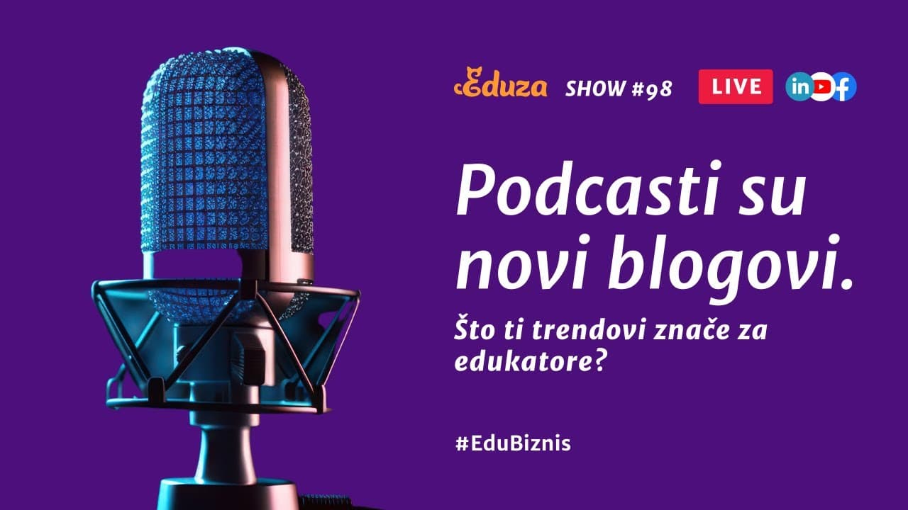 Podcasti su novi blogovi. Što ti trendovi znače za edukatore?