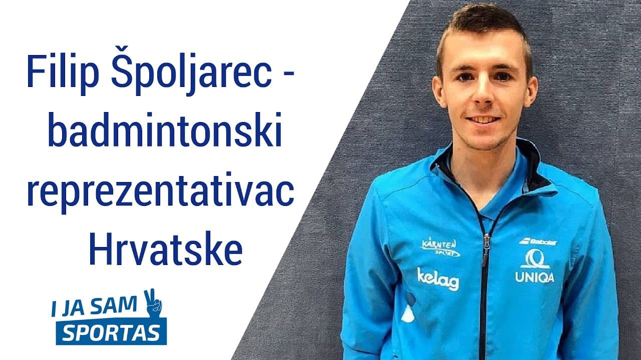 Filip Špoljarec - badmintonski reprezentativac Hrvatske | E024 I ja sam sportaš Sportcast
