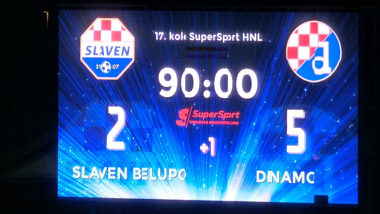 Slaven - Dinamo 2:5 / live iz auta #18