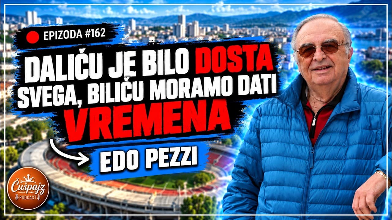 EDO PEZZI -Danas se prebrzo postaje trener ,ja ih zovem "laptop treneri" PODCAST ČUŠPAJZ #162