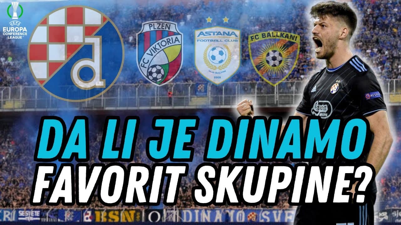 🚨DINAMO ZAGREB KONFERENCIJSKA LIGA! KOMENTAR NA ŽDRIJEB!