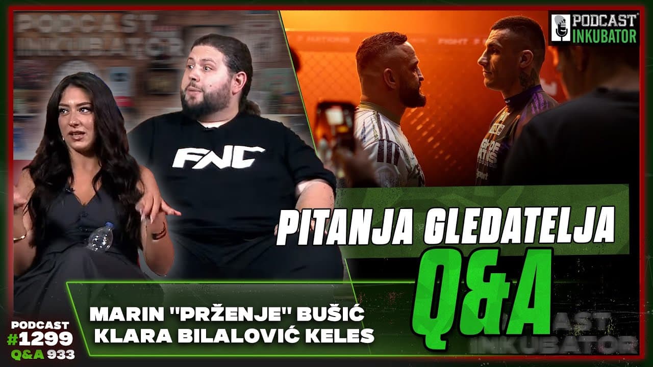 Podcast Inkubator #1299 Q&A 933 - Marin "Prženje" Bušić i Klara Bilalović Keles