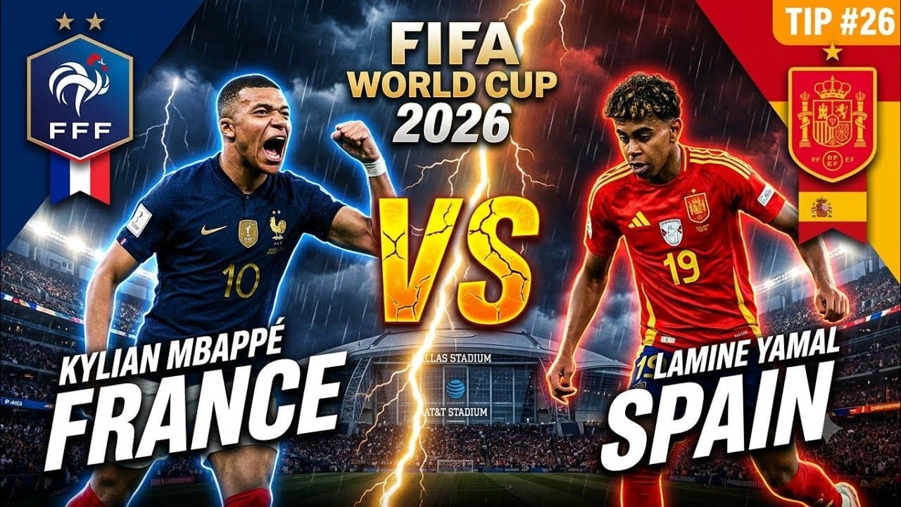 #France vs Spain , World cup 26 . Francuska vs Španjolska betting  tip #26 za SP2026.