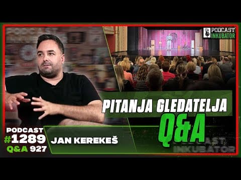 Podcast Inkubator #1289 Q&A 927 - Jan Kerekeš