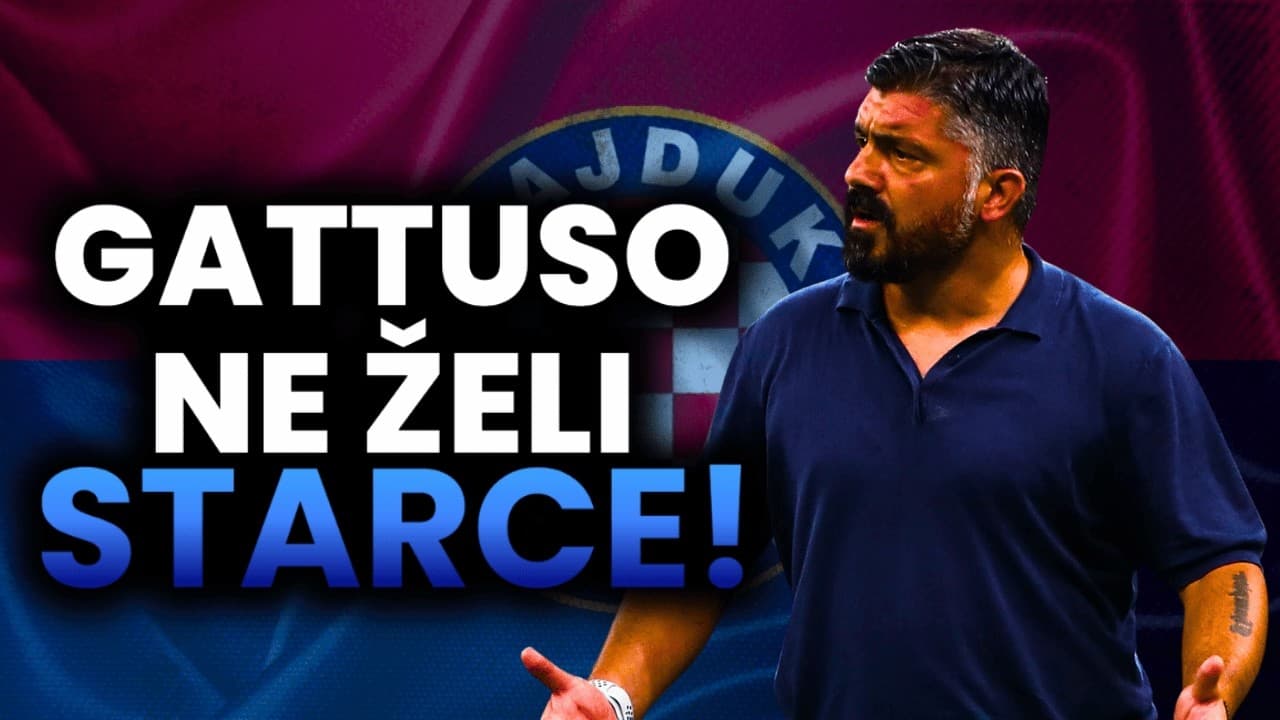🎙️GENNARO GATTUSO UVODI REDA U SPORTSKU POLITIKU HAJDUKA!