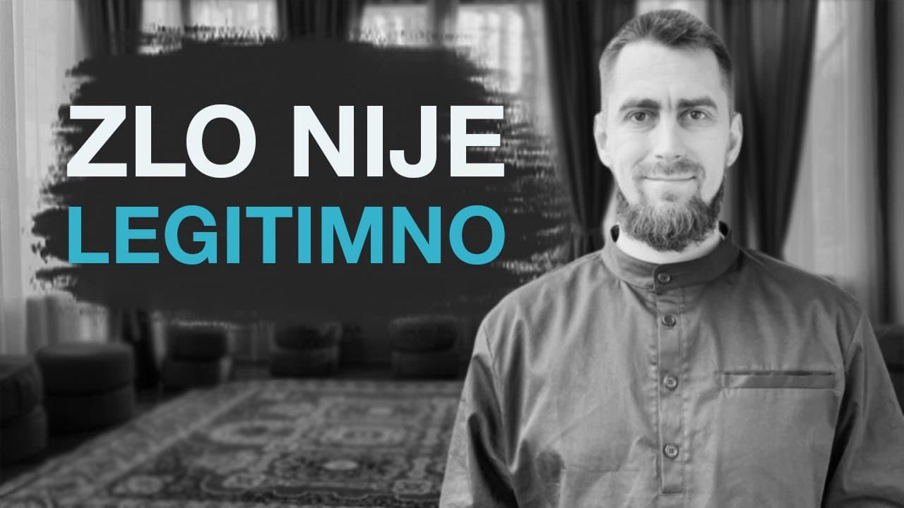 Nelegitimnost zla. Posljedice abrahamskih učenja. Tri ukazanja. Nebesko vodstvo. Važnost zajednice