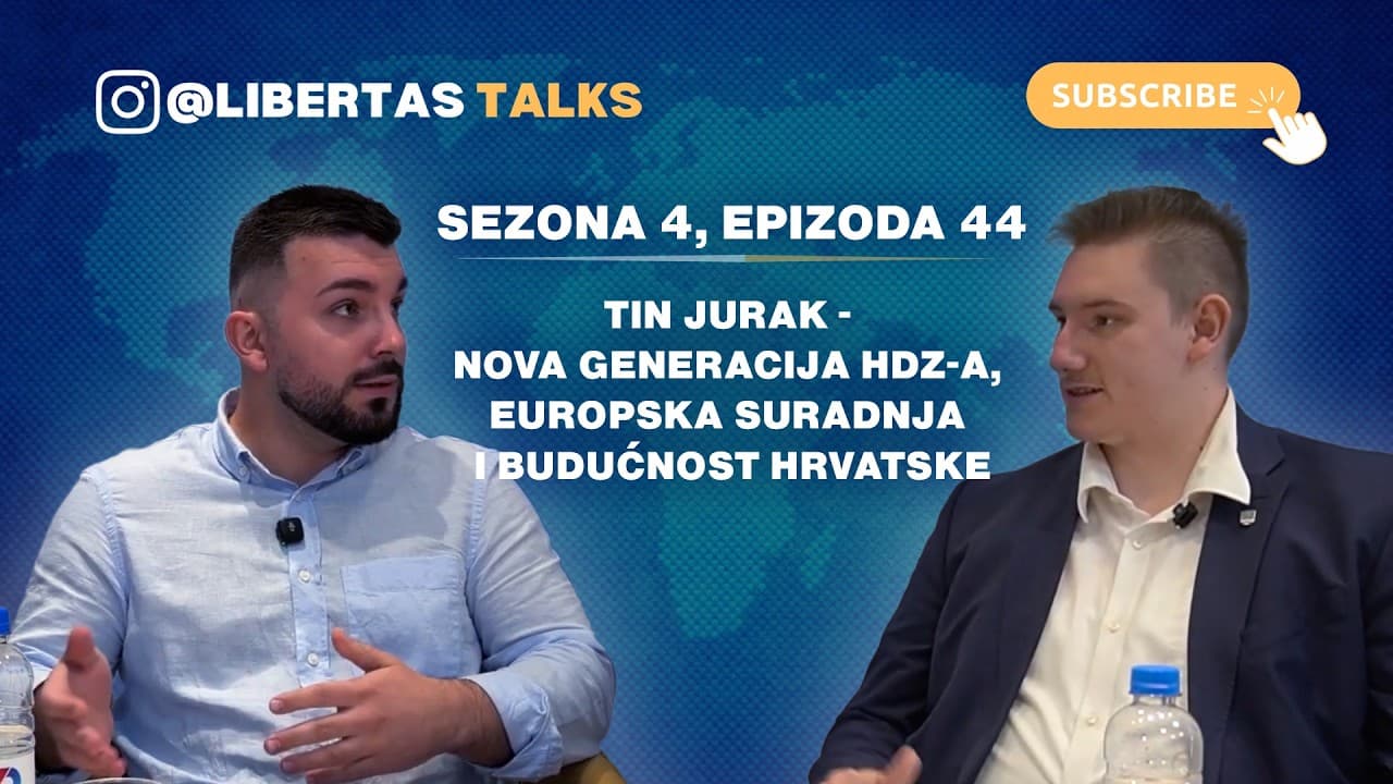 S4E44: Tin Jurak - Nova generacija HDZ-a, europska suradnja i budućnost Hrvatske
