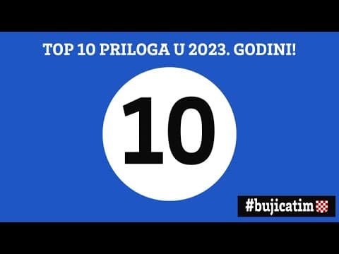 BUJICA 27.12.2023. POSEBNO IZDANJE: 10 NAJBOLJIH PRILOGA U 2023. GODINI! Odabrali: urednici Z1 TV