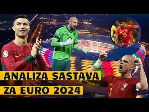 Srbi najviši, Nijemci i Škoti najstariji, Ronaldo rekorder, Španjolci niski, Yamal najmlađi #Euro24