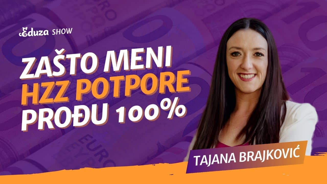Kako do HZZ potpore za samozapošljavanje? Uz dobar plan | Tajana Brajković