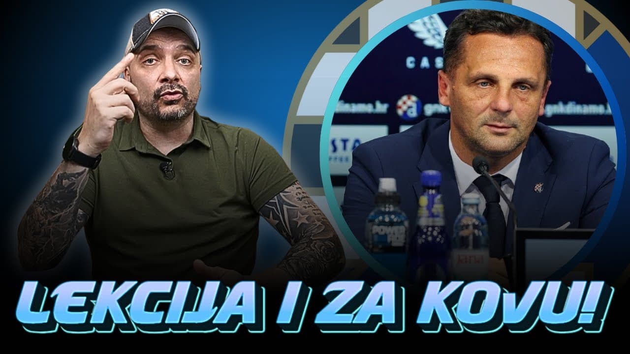 KOVAČEVIĆ GRIJEŠI I ISTO MU TREBA VREMENA U DINAMU!