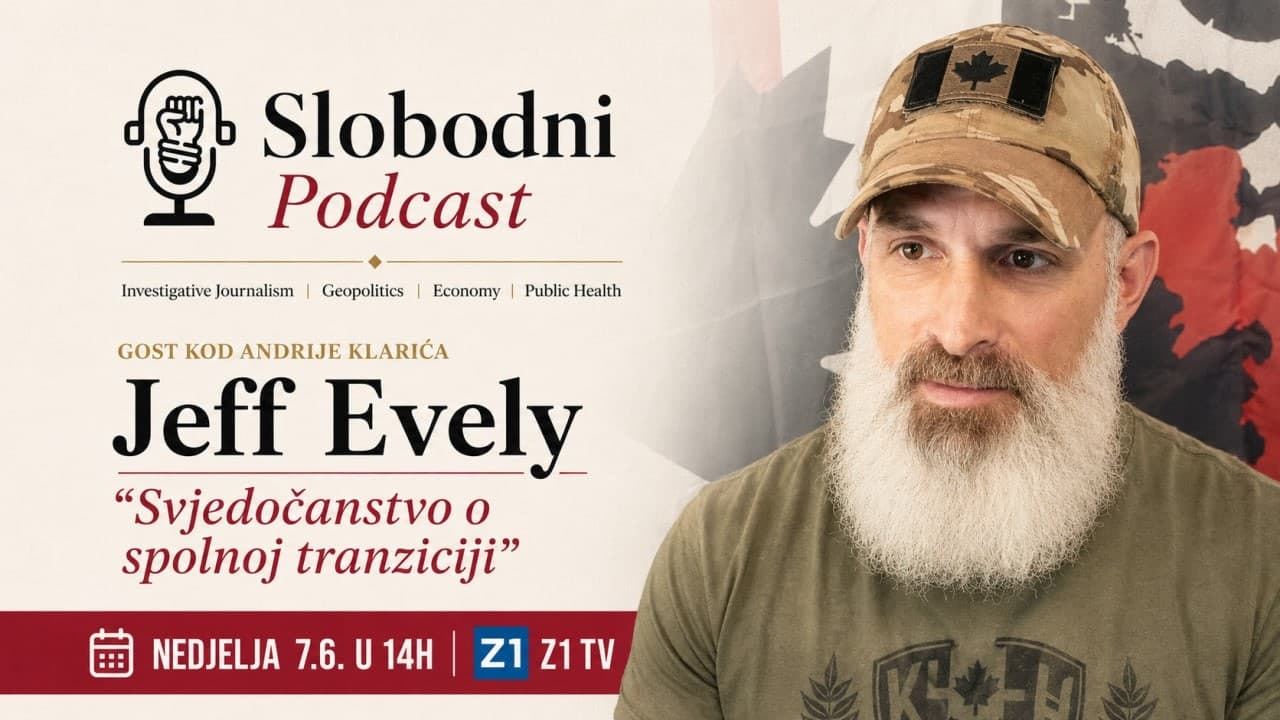 SLOBODNI podcast #154 Jeff Evely: Kad roditelj postane protivnik sustava | Spolna tranzicija djece