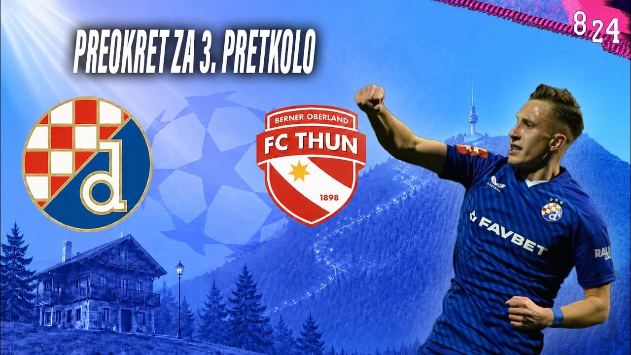 Dinamo - Thun 3:2 / Dvajsčetvortka #270