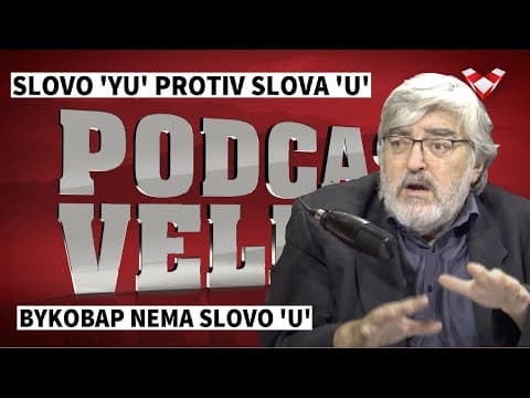 PODCAST VELEBIT – Prosperov: Tko se boji slova 'U' u Hrvatskoj?