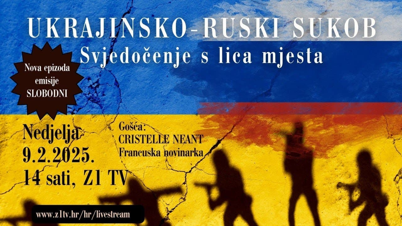 SLOBODNI podcast #103 Christelle Neant ukrajinsko -ruski sukob, svjedočenje sa lica mjesta.