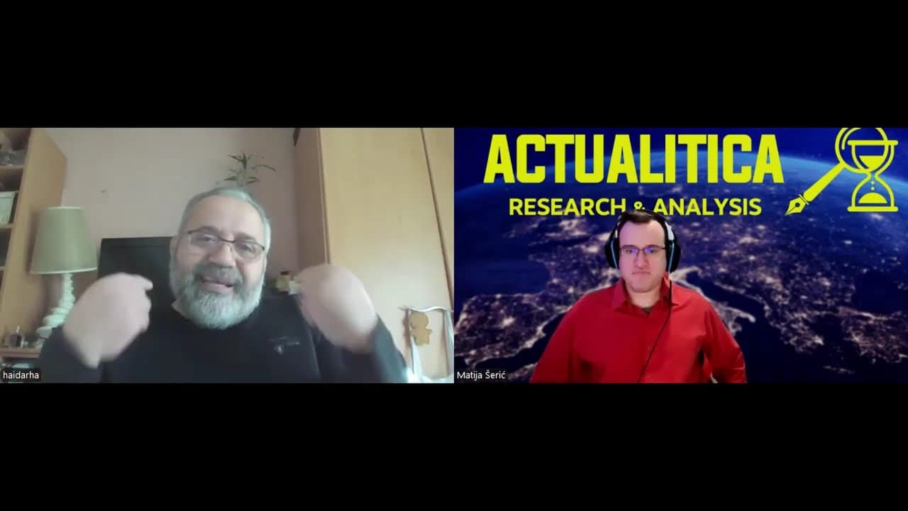 Actualitica Podcast #17 – Hassan Haidar Diab: Svijet mora zaustaviti Trumpa prije nego bude prekasno