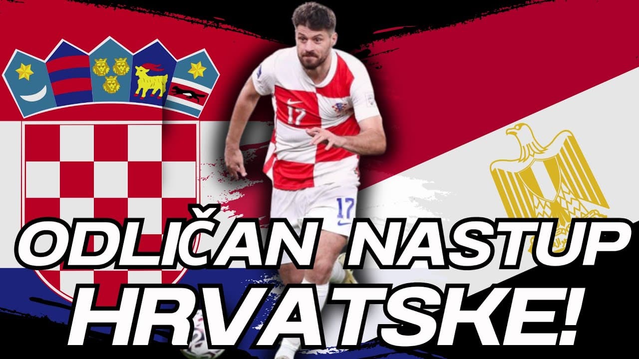 HRVATSKA vs EGIPAT 4:2! HRVATSKA ODIGRALA ODLIČNU UTAKMICU!