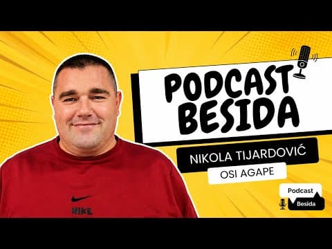 Nikola Tijardović | OSI Agape | Ne postoje granice, postoje prilike / Podcast Besida #63