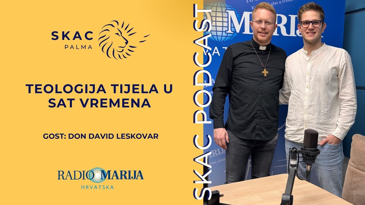 SKAC Podcast #41: Teologija tijela u sat vremena s don Davidom Leskovarom