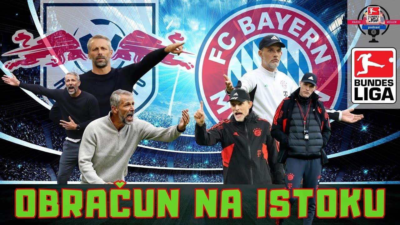 Leipzig - Bayern derbi kola i ostali utakmicu po utakmicu │ RM Podcast #136