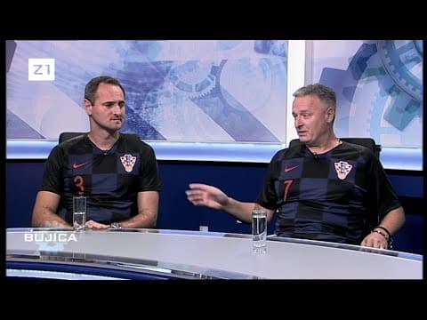 BUJICA 09.07.2018. EKSKLUZIVNO: MARKO PERKOVIĆ THOMPSON I JOSIP JOE ŠIMUNIĆ PODRŽALI VATRENE!