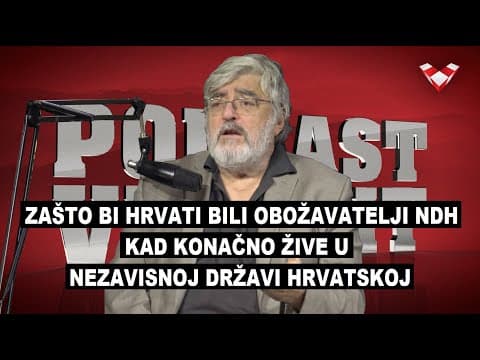 PODCAST VELEBIT - Prosperov: Za natpis na ćirilici u Zagrebu treba barem globu naplatiti