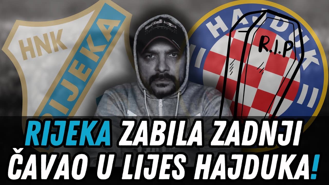RIJEKA vs HAJDUK 1:0! RIJEKA ZABILA I ZADNJI ČAVAO U LIJES HAJDUKOVIH AMBICIJA!