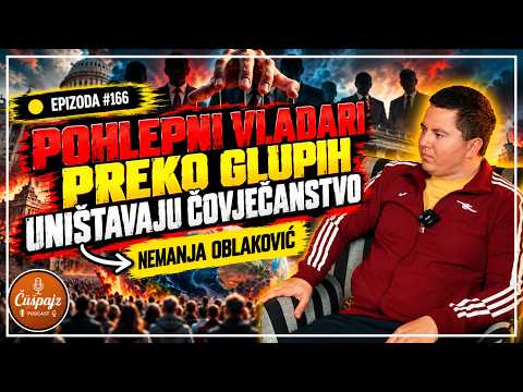 NEMANJA OBLAKOVIĆ - Nekome je susret sa AI prvi susret sa intelegencijom -  PODCAST ČUŠPAJZ #166