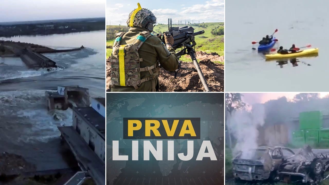 Prva linija, ep. 19: 'Da bi Rusi ovako rušili branu ne čudi. Znate što se događa u toj vojsci?'