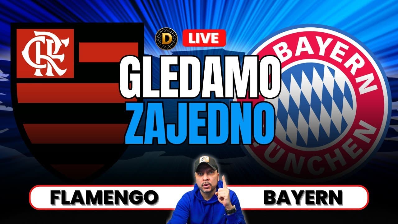 FLAMENGO vs BAYERN 2:4 (LIVE)! SVJETSKO KLUPSKO PRVENSTVO!