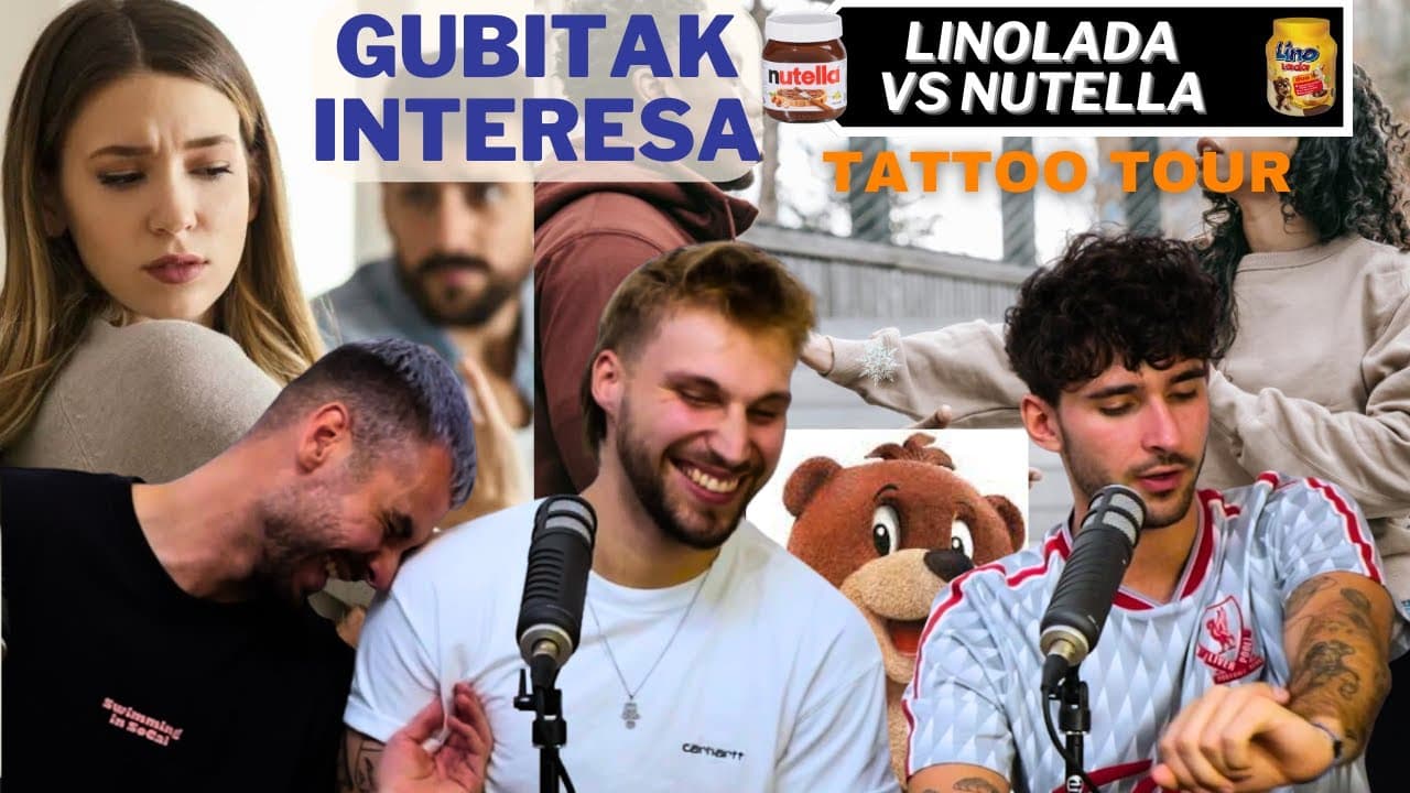 Gubitak interesa u odnosu, tattoo tour i Djani bad boy, a Aco pahuljica | 3SOMA podcast #epizoda7