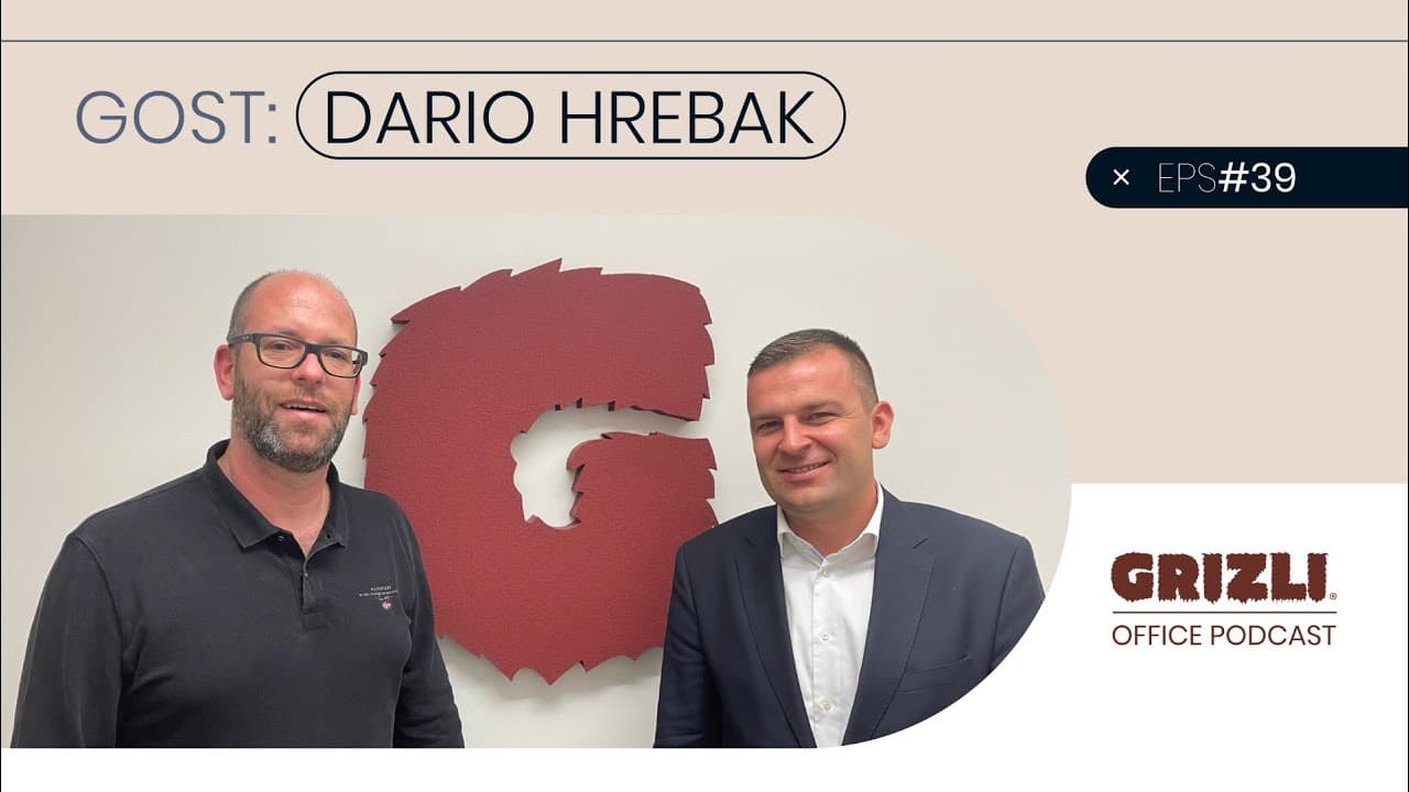 Grizli Office Podcast #39 - Dario Hrebak, Ujedinjeni liberali na izborima dobivaju preko 8%