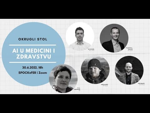 Okrugli stol: AI u medicini i zdravstvu