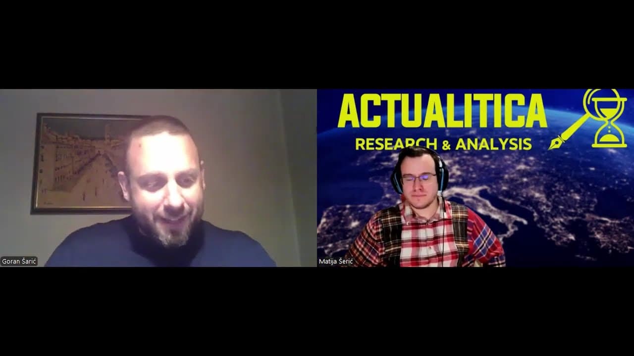 Actualitica Podcast #13 – Goran Šarić: EU je brod luđaka, a samo Trump nudi spas za Ukrajinu