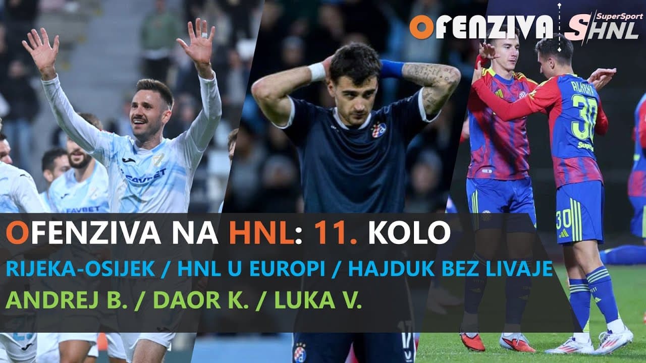 OFENZIVA NA HNL - 11.kolo - Tenzije rastu