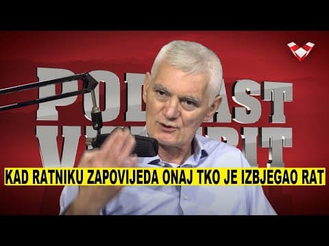 PODCAST VELEBIT - Marković: Kad ratniku zapovijeda onaj tko je pobjegao od rata