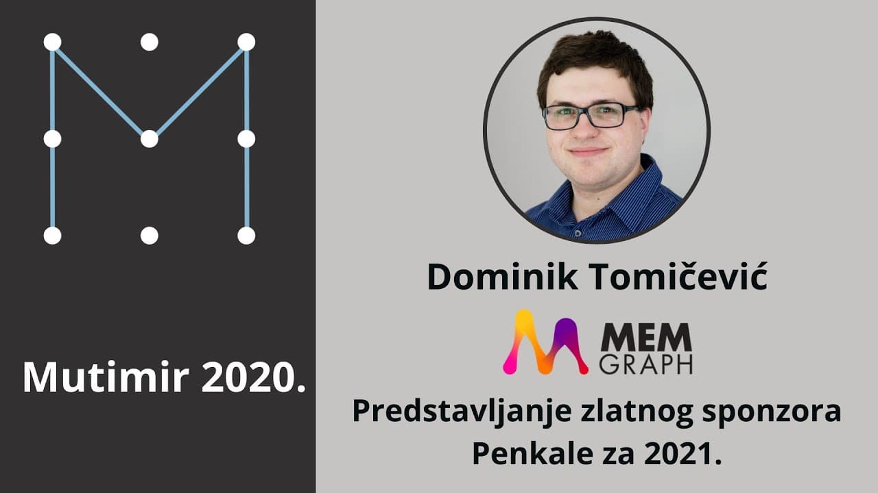 Mutimir 2020. - predstavljanje sponzora: Memgraph