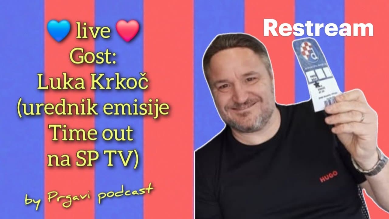 Prgavi live - gost Luka Krkoč, urednik na Sp TV